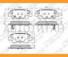 ������� ��������� (�����) Hyundai Creta 15-22 / Elantra 06-20, ������ ST58302H5A00 ����
