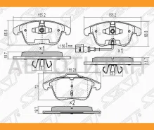 ������� ��������� (�������) Audi A3 03-13 / Q3 11-19 / Volkswagen Golf 03-16 / Jetta 05-10 / Passat, �������� ST5N0698151 ����