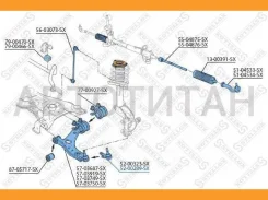 ����� ������� FORD Focus C-Max all 04-07, Volvo S40/V50 04 5200289SX ����