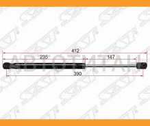 ����������� ������ ��������� Kia Ceed 06-12 (������=�����), �����/������ ST817701H510 ����