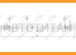 ����� ��������� ������ (�������) Toyota Caldina/Carina/Corona 92-96 LH, ����� ST9094702694 ����