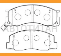 ������� �������� � Dongfeng, Toyota Previa 2.4i 4WD 97-00 647004SX ����