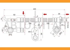 ����� ��������� �������� (�������) Toyota LITE/Townace NOAH 4WD 96-98 RH, ������ ST9094702905 ����