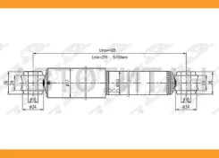 ����������� ������ Isuzu Fargo/ELF 250/350 NPR57/58/59/HINO/Toyota DYNA BU7#/8#/9# 95- LH=RH, �����/������ ST9516306660 ����
