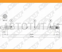 ����� ��������� ��� Toyota Hiace/Regiusace 89-/����� LITE/TOWN/Masterace 86- LH=RH, �����/������ ST9694033055 ����