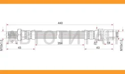 ����� ��������� ������ (�������) Toyota Hilux/LAND Cruiser/Toyoace 87-98 ������������� ST9694034405 ����