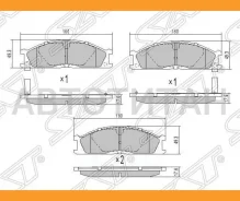 ������� ��������� (�������) Isuzu ELF Nprnqr 93-06 / Nissan Pathfinder 85-95 / Terrano 86-96 / Isuz, �������� STAY040NS814 ����