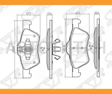 ������� ��������� (�������) Ford Escape 00-12 / Maverick 00-07 / Mazda Tribute 00-07, �������� STEFY63323Z ����