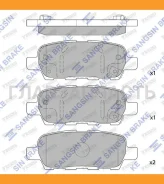 ������� �������� � Nissan Murano, Infiniti FX35/G35 4WD 3.5/4.5 03 SP1184SNS 876 01 HI-Q SP1184 SP1184 ����