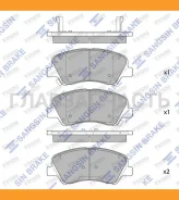 ������� �������� ���. � �������������. ���������� Hyundai Solaris/Accent, Kia Rio all 11 SP1399A HI-Q SP1399A SP1399A ����