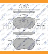 ������� �������� ��������Renault Espace 2.0-3.0DCi 02/Laguna 1.6-2.2DCi 01 SP1414 HI-Q SP1414 SP1414 ����