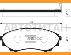 ������� ����. ���. Mazda B-Series 2.5/06.99-07.06 FORD Ranger 2.5-3.0/10.99-06.06 HI-Q SP1479 SP1479 ����