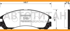 ������� ����. ���. Citroen C-Crosser 2.0-2.4 2007- Peugeot 4007 2.0-2.2 2007- Mitsubishi Outlander 2.4 2006- HI-Q SP1523 SP1523 ����