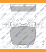 ������� �������� ������ Lexus GS300/400 97/IS200/300 01 SP1554 HI-Q SP1554 SP1554 ����