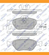 ������� ����. ���. FORD Fusion, Fiesta IV 95-02, Fiesta V 02-, KA 03-08, Puma 97- Mazda 2 03-, 121 96- [150,2*61,1/151,5*58,3*18,6 ATE syst. ] HI-Q SP...