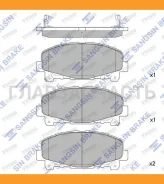 ������� ����. ���. Honda Accord IX (CU) 2.0-2.4 07.08- HI-Q SP1606 SP1606 ����