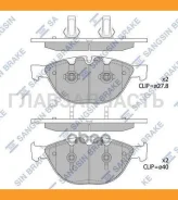 ������� ��������� BMW M5 (E60) 04-10 (D1151) HI-Q SP1869 SP1869 ����