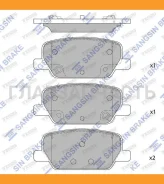 ������� ��������� Hyundai Santafe (TM) 18- (EPB) R HI-Q SP1915 SP1915 ����