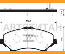 ������� ��������� �������� Chrysler Grand Voyager, Voyager / Dodge Journey, Nitro / JEEP Wrangler HI-Q SP2185 SP2185 ����