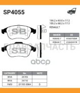������� ����. ���. Renault Laguna III 07 HI-Q SP4055 SP4055 ����