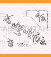 ����� ������� ������ L/R | ����� ����/��� | Mazda 626 82- TEA1079 ����
