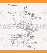 ���� ������������� L/R | ����� ����/��� | FORD Focus/C-Max 03-Mazda 3/5 03-Volvo C30/C70/S40/V50 04- TEB1068 ����