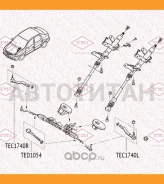 ���������� ������� ���� R | ����� ���� | Renault Logan 05- TEC1740R ����