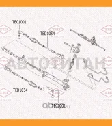 ���� ������� L/R Nissan X-Trail 00- TED1034 ����