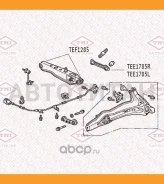 ����������� ������� ������� ������ Honda CR-V 95- TEF1285 ����