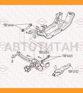 ����������� ������� �������� ����������� ������ Mazda 3 03- TEF1414 ����