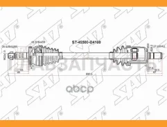 ������ � ����� ����� KIA Optima 2.0 16- SAT ST49500D4100 ST49500D4100 ����