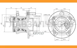 ������� ������ (� ABS) Ford Focus II 04-, C-Max 07-, Focus C-Max 03- UNIO HUB20016 HUB20016 ����