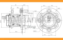 ������� ������ (� ABS) Toyota Yaris (P90, P130) 05- HUB20164 ����