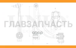 ����� �������� ���������� �������� ������ ������ Chevrolet Cruze (J300,305,308) 09-, Opel Astra J 09- SSP40130 ����