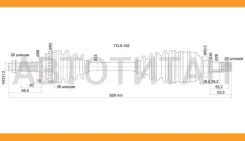 ������ � ����� FR LH Toyota Corona ST190 92-96/ Caldina 3SFE 2WD 92-01 /Ipsum SXM10 96-01 SAT TO5192, �����/������ �������� TO5192 ����