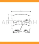 ��������� ������� �������� /������ �������� 4�� /TI-GUAR ��� Ssangyong Actyon Sport 2007- Korando Kyron 2006- Rexton 2001- Musso 1998; TG-0440 (CKKS2...