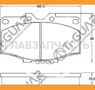 ��������� ������� /�������� �������� 4�� /TI-GUAR ��� Toyota Hilux LN5 /6 1983-1989, Land Cruiser J60, J70 1980-1990; TG-1086C TG-1086 PN1086 04465351...