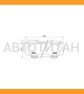 ��������� ������� �������� /�������� �������� 4�� /TI-GUAR ��� Toyota Hilux 2004-2015, Tacoma 1995-2004; TG-1830 PN1830 044650K220 04465YZZQ5 TG1830 �...