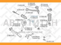 ���������� ������� ����� Toyota Altezza/Lexus IS200/300 GXE10/JCE10 5100253SX ����