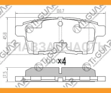 ��������� ������� �������� /������ �������� 4�� /TI-GUAR ��� Mazda CX7/9 2006-2013, MPV 2006-2016; TG-5814 PN5814 EHY42643Z L2Y72648Z TG5814 ����