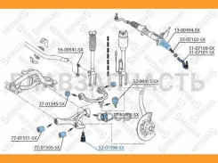 ����� ������� ������ (������. ) L/R Mercedes W164 all 05/W251 3.5/5.0/2.8CDI 06 5207098SX ����