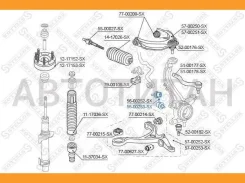 ���� ������������� �����. ����. L81 M10x1.25Honda Accord/Accord Estate/Accord Tourer 08 5600253SX ����