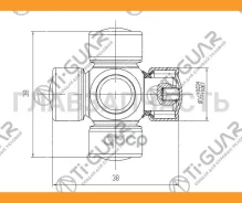 ���������� �������� ������� TI-GUAR /16*38 universal; TG-CJCS011; ST1638 4520920040 ST4520920040 TGCJCS011 ����