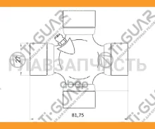 ���������� /TI-GUAR ��� 27*81.75 IS; TG-CJCS054; (GUIS-69) GUIS69 8943763730 TGCJCS054 ����