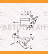 ����� ������� ������ L/R | ����� ����/��� | Toyota Carina E 92- TEA1023 ����