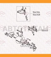 ����� ������� ������ L Mitsubishi L200/Pajero/Pajero Sport 90- Tatsumi TEA1702L TEA1702L ����