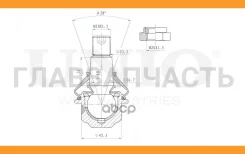 ����� ������� �������� ������� Mercedes-Benz Sprinter (B901-B909) 95-, VW LT 28-35 II 96-, LT 28-46 II 96- SSP20072 ����