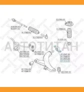 ����������� ���. ������ ���. � Subaru Legacy B12 99-03 8717016SX ����