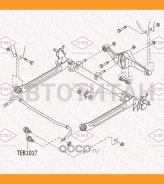 ���� ������������� ������ L/R Nissan Primera 96- TEB1017 ����