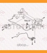���� ������������� ������ L/R Mazda 6 02- TEB1118 ����